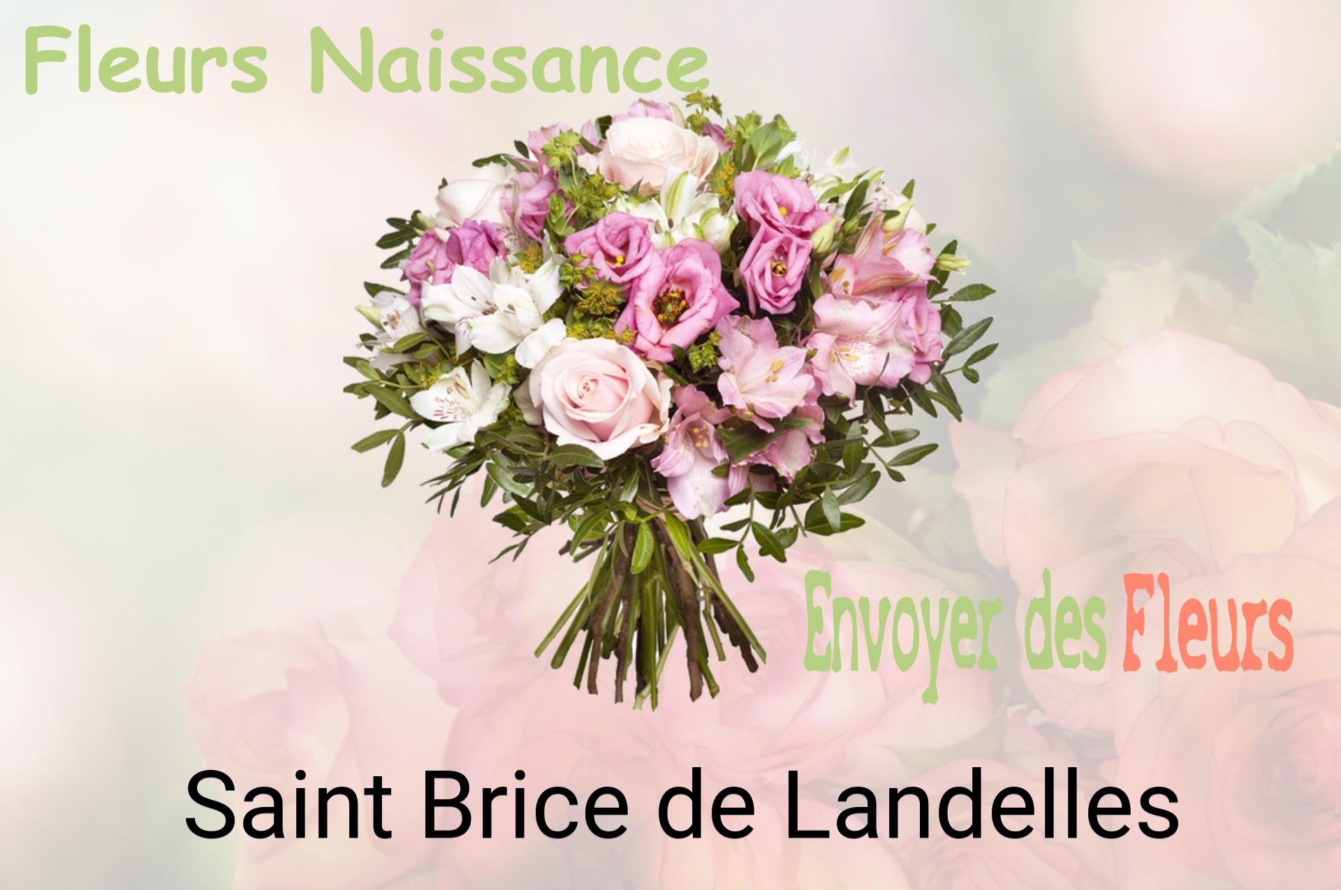 Bouquet de fleurs de naissance livré à Saint-Brice-de-Landelles